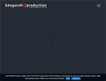 Tablet Screenshot of kaenguruh.de